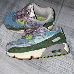 EUC- Nike Air max 90 se 1 sun club kid shoes retro